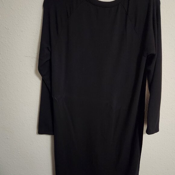 Velvet by Graham and Spencer Long Sleeve Velour Soft Cocktail Party Dress Small - Picture 3 of 6
